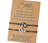 (As show, One size) Yin And Yang Adjustable Bracelet Ethnic Dripping Oil Tai Chi Bagua Fish