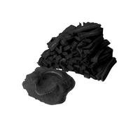 (As show, Orange) 100 Pieces Disposable Net Bouffant Cap Non Woven Dustproof
