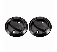 (As show, Red Bronze) 2Pcs 304 Stainless Steel Fire Proof Rustproof Anti-Theft Hidden Door Handles Doorknobs for Sliding Door
