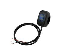 (As show, Red) Headlight Switch Plug Play Perfect Fitment IP65 Waterproof LED Motorcycle ON/OFF Switch for Motorcycle