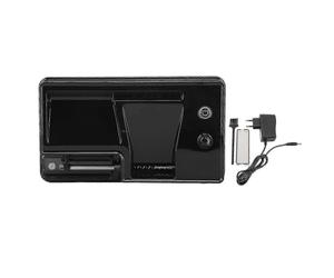 (As show, Silver) Automatic Cigarette Rolling Machine Digital Display Electric Filling Tobacco Smoke Roller Maker 8mm Eu Plug 100v240v