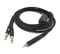 (As show, Single plug version) Headphone Cable For Sennheiser- G4me One Game Zero Gsp350 500 600