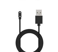 (As show, White 4.0mm 12.3mm) Universal USB Charger Stand Base for 2 Pin Watch Magnetic Charging Power Adapter