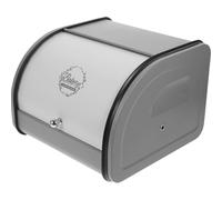 (As Shown, One size) Bread Bin Farmhouse Bread Box Desktop Bread Bin Metal Bread Holder Corner Bread Box