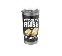 As Soon As I Finish This Chapter Stainless Steel Insulated Tumbler