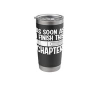 As Soon As I Finish This Chapter Stainless Steel Insulated Tumbler