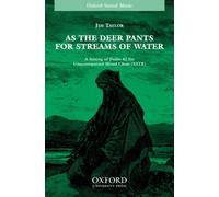 As the Deer Pants for Streams of Water