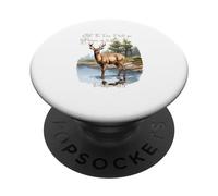 As the deer pants for streams of water, Psalm 42:1 PopSockets Adhesive PopGrip
