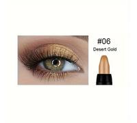 (as the picture, 06) Vibrant Multicolor Eyeshadow Stick Long-lasting Shimmery And Glittery Eye Makeup Easy-to-apply Smudge-proof And Waterproof Eye Shadow Pencil