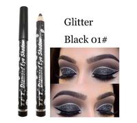 (as the picture, 1) Fashion Long Lasting Waterproof Glitter Pigment Colored Eyeliner Eye Shadow Eye Makeup Cosmetics