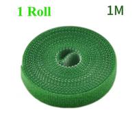 (as the picture, 1 Roll) 10 Roll Nylon Plant Ties Plant Bandage Hook Tie Loop Adjustable Plant Support Reusable Fastener Tape for Home Garden Accessories