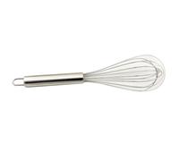 (as the picture, 10 inches) 8/10/12inches Stainless Steel Balloon Wire Whisk Egg Beater Mixer Baking Utensil