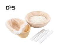 (as the picture, 100pcs) Banneton Bread Proofing Basket Liner Cloth Cover Food Grade Non-Stick Dough Liner for Sourdough Bread Bowls Reusable Elastic Banneton Liners for