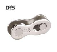 (as the picture, 11) Chain Link Connector Metal Tensile Break-Proof Bike Chain Buckle Easy Disassembly Bike Chain Buckle for 8/9/10/11/12-Speed Chains
