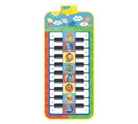 (as the picture, 112x50cm) Piano Mat For Toddlers 1-3,44" X 20" Double Keyboard Music Floor Dance Mat 20 Keys With 8 Instrument Sounds,learning Educational Toys Gifts