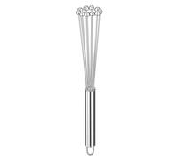 (as the picture, 12 inch) Egg Whisk Practical Anti-rust Sainless Steel DIY Fondant Cake Manual Stirrer