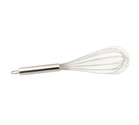(as the picture, 12 Inches) 8/10/12inches Stainless Steel Balloon Wire Whisk Egg Beater Mixer Baking Utensil