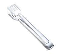 (as the picture, 12Inch) Stainless Steel Practicability Food Tong Heat Insulation Comfortable to Grip Versatile Bread Clip Kitchen Supplies