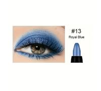 (as the picture, 13) Vibrant Multicolor Eyeshadow Stick Long-lasting Shimmery And Glittery Eye Makeup Easy-to-apply Smudge-proof And Waterproof Eye Shadow Pencil