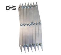 (as the picture, 1pc) 1/2Pcs 7 Point Woodworking Center Finder Marking Tools Sturdy Construction User-Friendly Design High Accuracy Equal Spacing Layout Tools