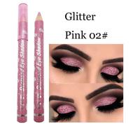 (as the picture, 2) Fashion Long Lasting Waterproof Glitter Pigment Colored Eyeliner Eye Shadow Eye Makeup Cosmetics