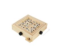 (as the picture, 20*20*5.2cm) Wooden Maze Toy, Wooden Ball Maze Game, Educational Maze Puzzle Toy, Ball Maze for Dementia Adult Kids