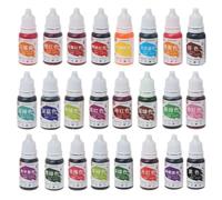 (as the picture, 24Color Set) 24color 10ml/bottle Coloring For Baking Decorating Cake Cream Diy Makaron Cookies Kitchen Baking Supplies Accessories