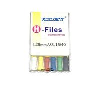 (as the picture, 25mm H 15-40) 25mm Endodontic Root Canal H Files (Hand Use) Dental H-File Hand Use Files Dentist Tools