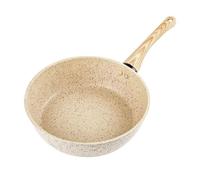 (as the picture, 26cm) Maifan Stone Non-stick Frying Pan Household Flat-bottomed Small Cooking Pan Steak Omelette No Oily Smoke Induction Cooker Gas Universal