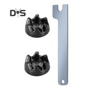 (as the picture, 2pcs) 1 Set Blender Coupler with Spanner Removal Tool Kit Perfect Fit Mixer Part Replacement for Blender KSB5WH KSB5 KSB3