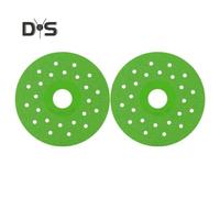 (as the picture, 2pcs) Diamond Chamfered Saw Blade High Strength Universal Compatibility Easy to Install Unbreakable Glass Diamond Cutting Blade