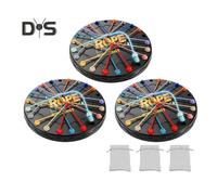 (as the picture, 3 Sets) 1/2/3 Sets Kids Rope Untangling Game Twisted Rope Knots Challenge Board Game Logic Thinking Interactive Educational Elastic Rope Unhitching Toy