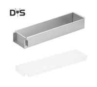 (as the picture, 30cm) Stainless Steel Tiramisu Mold Commercial-Grade Rectangular Baking Pan for Cake Layers Non-Stick Mousse Mold for DIY Cakes Cookies Chocolates