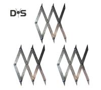 (as the picture, 3pcs) 1/2/3/4Pcs Woodworking Center Finder Marking Tools User-Friendly Design High Accuracy Portable Equal Spacing Layout Tools