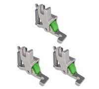 (as the picture, 3pcs) 1/2/3Pcs Rolled Hemmer Presser Foot Invisible Zipper Guide Hem Foot Sewing Machine Edge Guide Bar Hemming Accessories