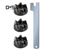 (as the picture, 3pcs) 1 Set Blender Coupler with Spanner Removal Tool Kit Perfect Fit Mixer Part Replacement for Blender KSB5WH KSB5 KSB3