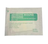 (as the picture, 3pcs) Large Size Hypoallergenic Non-woven Medical Adhesive Wound Dressing Band Aid Bandage Large Wound First Aid 6*7cm
