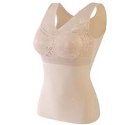 (as the picture, 3XL) Thermo Lingerie Undershirt Thermal Underwear Thermo Shirt Woman Winter Inner Wear Clothing Warm Plus size Vest Top