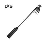 (as the picture, 40cm) Weed Puller Tool with Long Handle High Hardness Corrosion Resistant Multipurpose Manual Uprooting Garden Weed Pulling Tool
