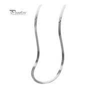 (as the picture, 50 cm B) Lady Snake Bone Chain Necklace Lightweight Adjustable with Extended Chain Luster Titanium Steel Valentines Day Gift Jewelry for Dates Work Parties