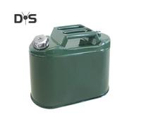 (as the picture, 5L) 5L/10L Fuel Tank Metal Portable Transfer Tank No Leakage Storage Tank with Spout Handle for Cars Motorcycle Truck