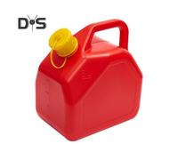 (as the picture, 5L B) 5L/10L Fuel Tank Plastic Transfer Tank with Spout And Handle Portable Fuel Storage Container for Cars Motorcycle Truck