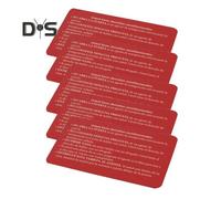 (as the picture, 5pcs) US Citizenship Rights Card Immigration Rights Tag Pocket-Sized Constitutional Rights Guide Naturalization Test Study Tool