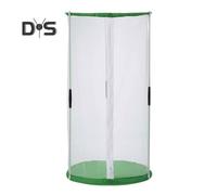 (as the picture, 60 cm) Butterfly Habitat Mini Greenhouse for Indoor Outdoor Observation Sturdy Reusable Cylinder Shape Cage with Visible Mesh