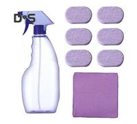 (as the picture, 6pcs A) 6/12Pcs/Set Foam Cleaner Set Natural Plant Concentrate Powerful Stain Remover Universal Home Cleaning Solution