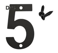 (as the picture, 7.5cm F) Stainless Steel House Number 0-9 Apartment Farmhouse High Visibility Outside Front Door Enhance Mailbox Number Floating Address Number Decoration