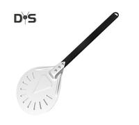 (as the picture, 7inch) Pizza Shovel Non-Stick Pizza Peel Versatile Pizza Paddle Pizza Lifter Transfer Tray for Homemade Baking Pizza Bread