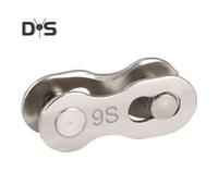 (as the picture, 9) Chain Link Connector Metal Tensile Break-Proof Bike Chain Buckle Easy Disassembly Bike Chain Buckle for 8/9/10/11/12-Speed Chains