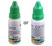 (as the picture, A) 15ml Aquarium Co2 Indicator Solution Monitor Fluid Glass Carbon Dioxide Checker Fish For Tank Plants Living Condition Li