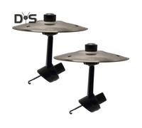 (as the picture, A) 2pcs Car Vent Mini Drum Crash Cymbal For Car Vent Car Dashboard Percussion Turn Your Ride Into A Rhythm Zone Drummer Car Accessory